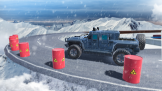 Impossible Ramp Hummer Car 3D screenshot 5