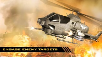 GUNSHIP COMBAT - Helicopter 3D Air Battle Warfare screenshot 3