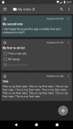 Daff Quick Notes screenshot 2