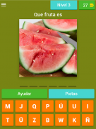 Juego Adivinar las Frutas screenshot 9