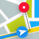 Gps Navigate, Voice Navigation & Maps Traffic Go Icon