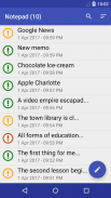 Notepad: priority memos screenshot 0