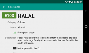 Halal E-Numbers screenshot 6