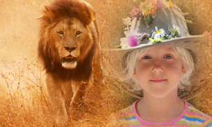 Lion Photo Frame screenshot 1