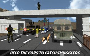 Border Patrol Sniffer Dog : Commando Army Dog Sim screenshot 0
