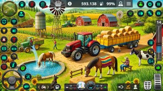 Grand Tractor Farming Games screenshot 2