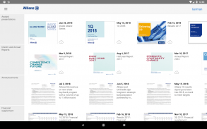 Allianz Investor Relations screenshot 0