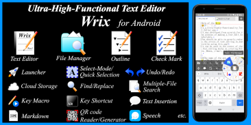 Ultra-High-Functional Text Editor - Wrix screenshot 8