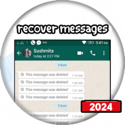 Recover Messages :WhatsDeleted screenshot 0