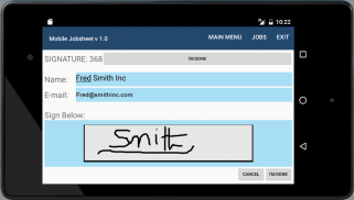 Mobile Jobsheet screenshot 1