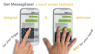 MessagEase Keyboard screenshot 0