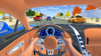 Racing in Car 2020 - POV traffic driving simulator screenshot 1