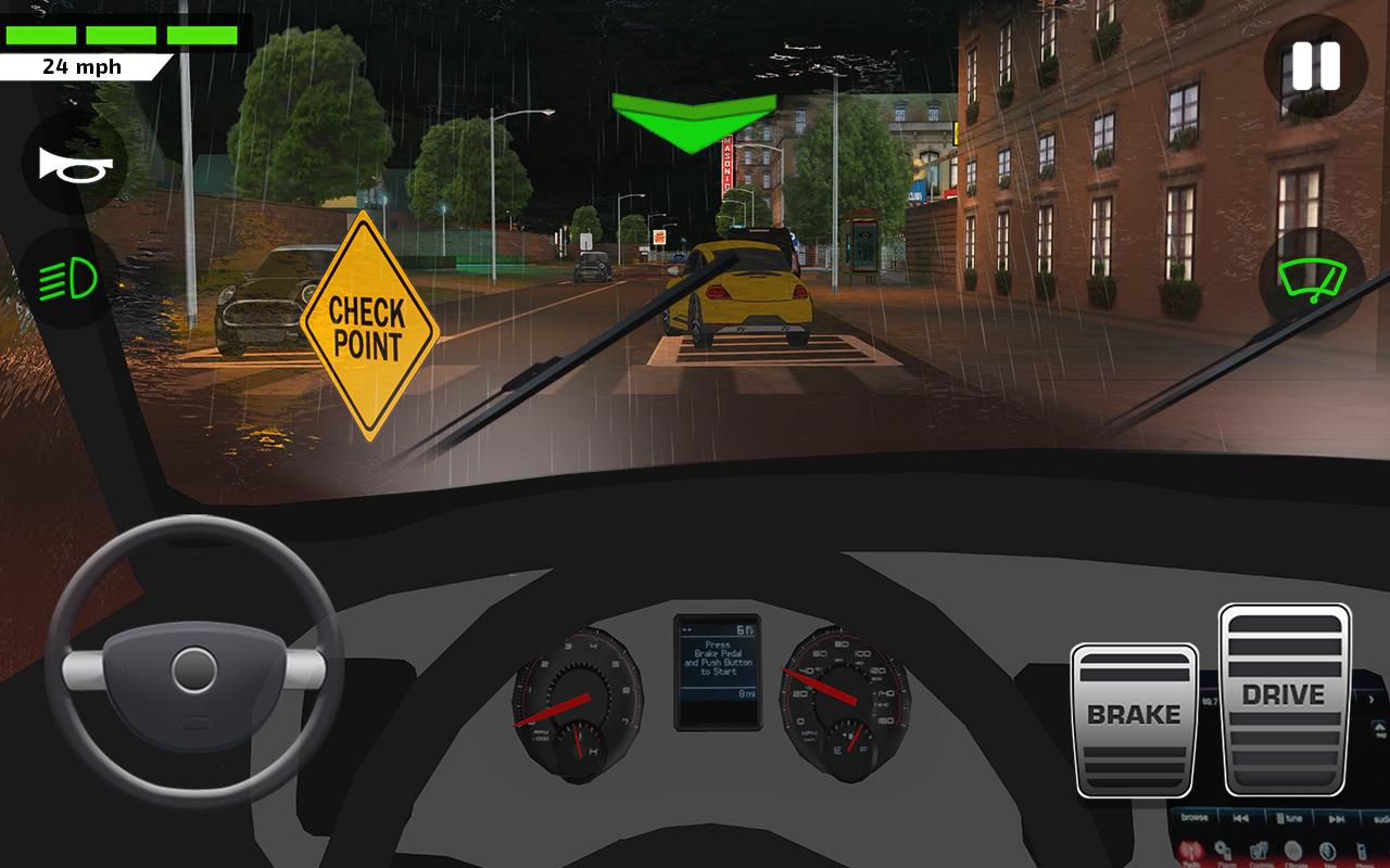 Baixe Carro Condução Escola: Real Condução Academia Test no PC com MEmu