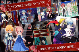 Blood in Roses - otome game / dating sim #shall we screenshot 3