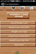 Weight Loss Diet Tips screenshot 1