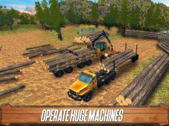 Sawmill Driver: Logging Truck & Forest Harvester screenshot 6