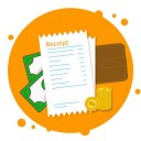 Income And Expense Recorder Icon