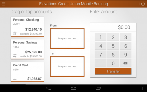 Elevations Credit Union Mobile screenshot 1