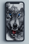 Wolf achtergronden screenshot 1