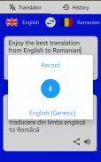 Romanian - English Translator ( Text to Speech ) screenshot 1