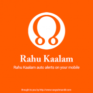 Daily Rahu Kaal Kalam Alert screenshot 0