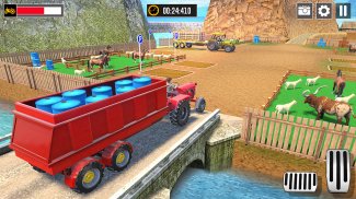 Farm Big Tractor Driving Game screenshot 9