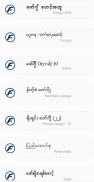 TTA RealOp Unicode Myanmar Font screenshot 4