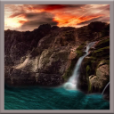 Amazing Waterfall Live Wallpaper Icon