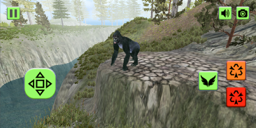 Flying Gorilla Simulator: Wild Gorilla Jungle screenshot 3