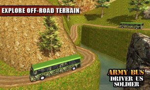 Army Bus Driver US Soldier Transport Duty 2017 screenshot 4