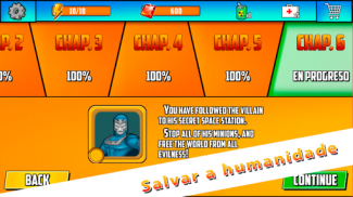 Liga de luta de Super-heróis screenshot 0