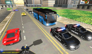 US Police Bus Prisoner Transport City Shooter Game screenshot 11