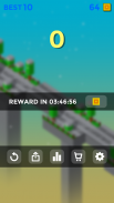 Bridge Crossy Car Game screenshot 0