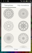 Mandalas pages à colorier screenshot 13