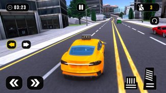 Taxi Driver Rush: Extreme City Pro Driving screenshot 0