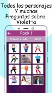 Violetta Quiz - Adivina Los Personajes - Juego screenshot 1