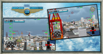 Echt-Flugzeug-Simulator 3D screenshot 4