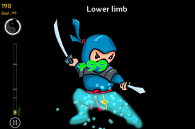 Anatomy Ninja Lower Limb screenshot 2