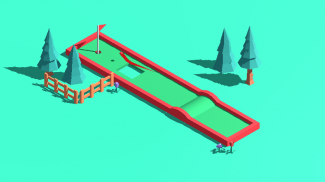 Karikatür mini golf oyunu 3D screenshot 4