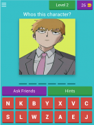 Mob Psycho 100 Character Quiz screenshot 11