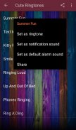 Cute Ringtones screenshot 2