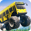 Monstre fou Bus Stunt Race