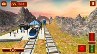 Metro Racing Train Driving: Free Game screenshot 0