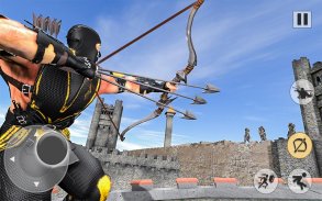 Ninja guerriero assassino epico battaglia 3D screenshot 9