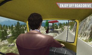 Tuk tuk Jinrikisha Off Road screenshot 1