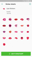 Lips Stickers for Whatsapp - WAStickerApps screenshot 3