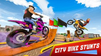 Moto Bike Stunt Bike Games 3D screenshot 2