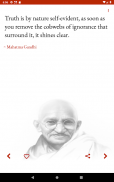 Gandhi Quotes - Daily Quotes screenshot 2