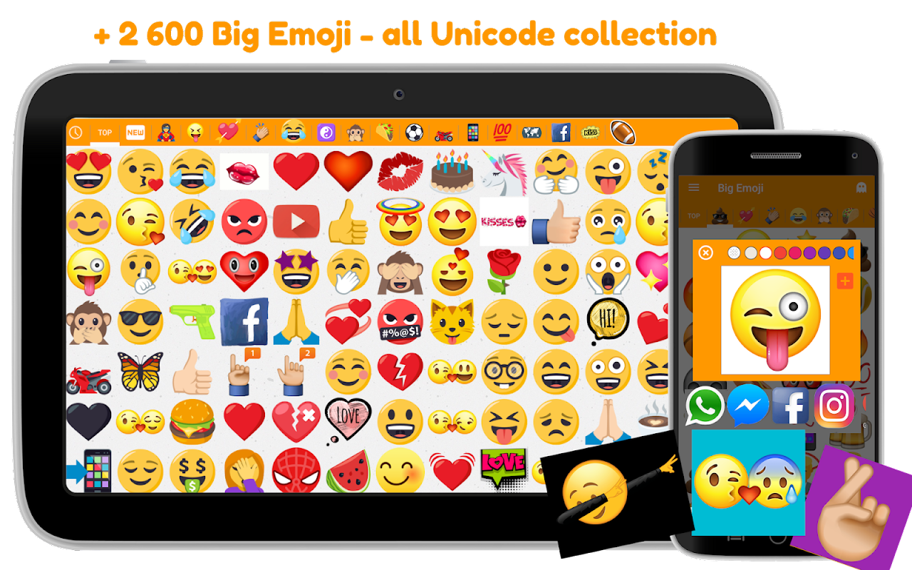 Big Emoji Стикеры для WhatsApp - Загрузить APK для Android | Aptoide