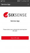 SixSense Service App screenshot 1